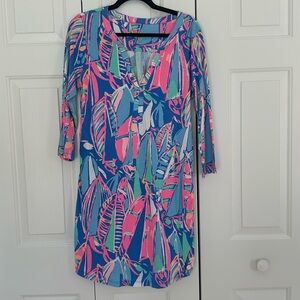 Lilly Pulitzer long sleeve cotton dress - Out to Sea